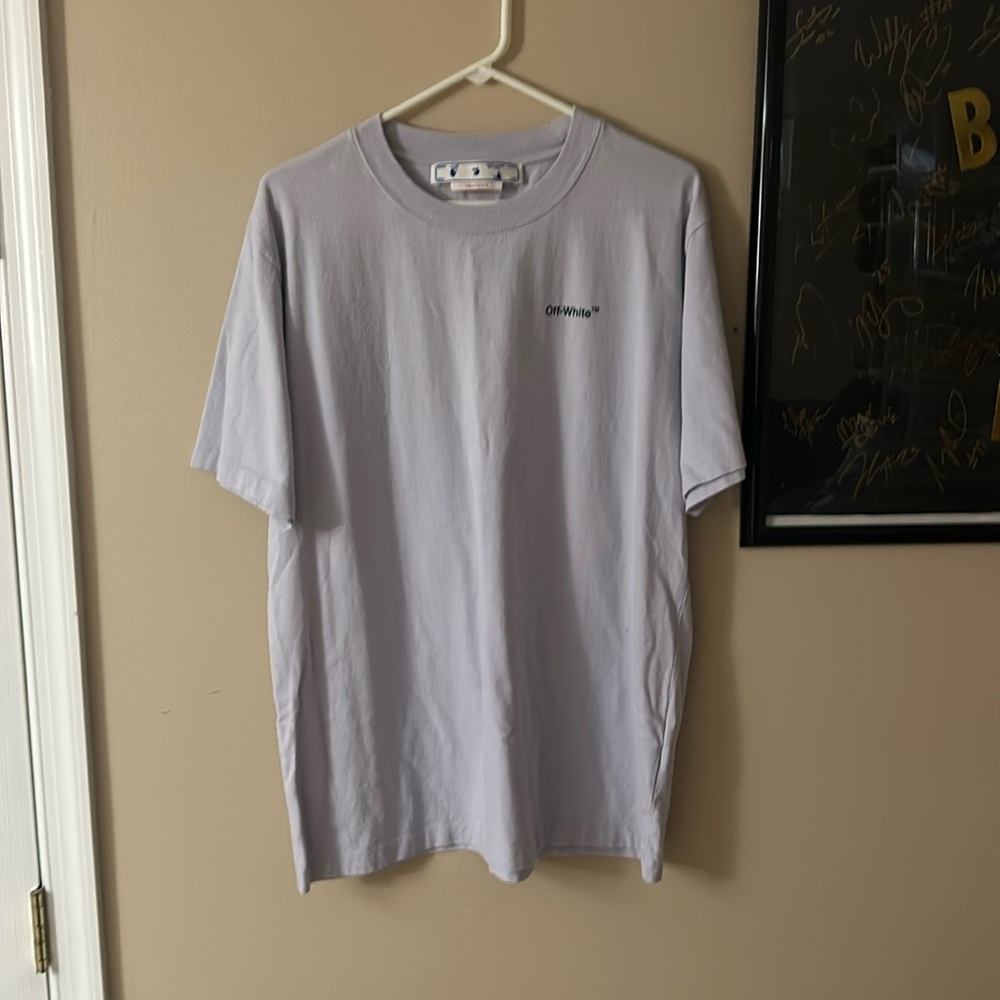 Off white Mens large light Purple shirt. Bought in Off White store at New York.